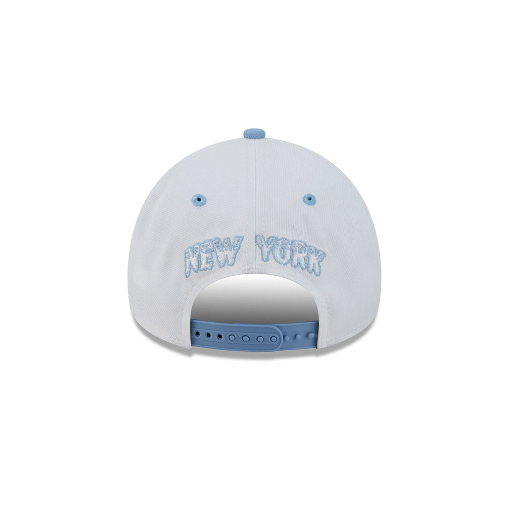 New York Knicks Chrome Ghost 9FORTY A-Frame Snapback Hat
