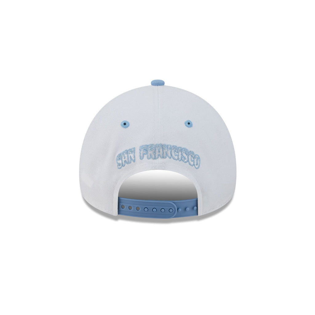 San Francisco 49ers Chrome Ghost 9FORTY A-Frame Snapback Hat