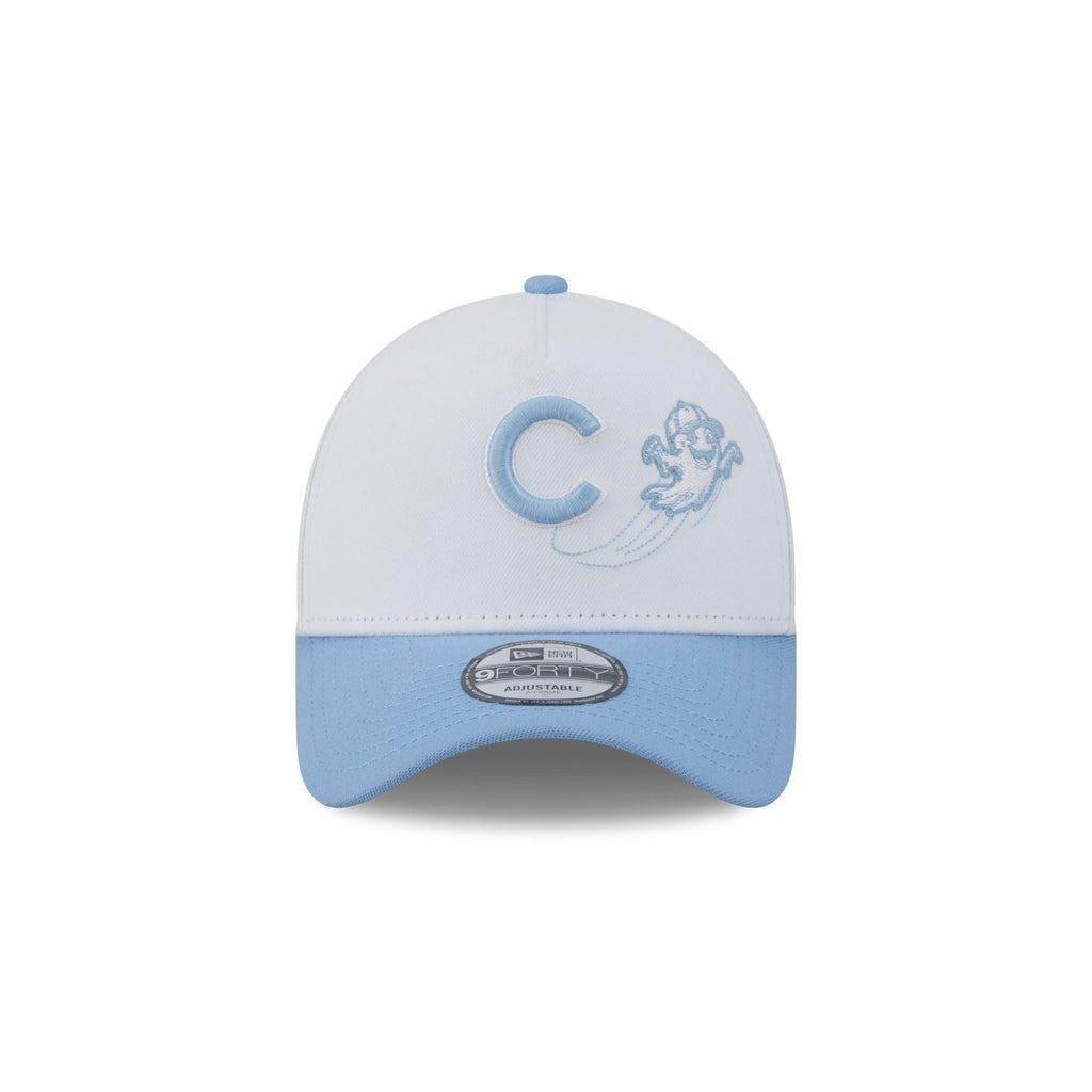 Chicago Cubs Chrome Ghost 9FORTY A-Frame Snapback Hat
