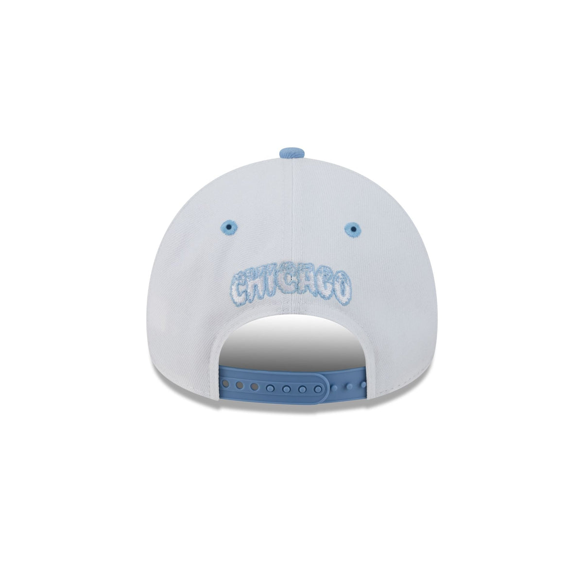 Chicago Cubs Chrome Ghost 9FORTY A-Frame Snapback Hat