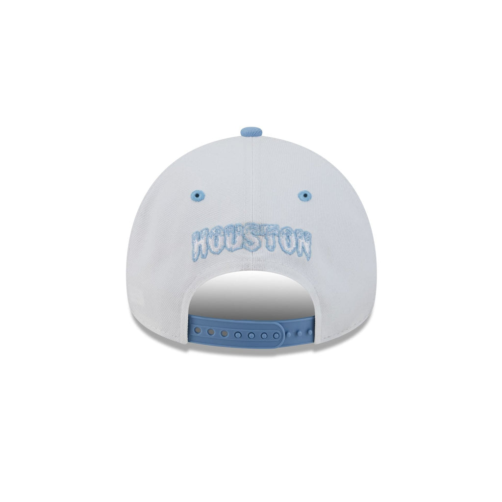 Houston Astros Chrome Ghost 9FORTY A-Frame Snapback Hat