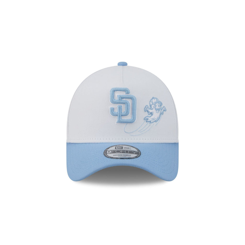 San Diego Padres Chrome Ghost 9FORTY A-Frame Snapback Hat