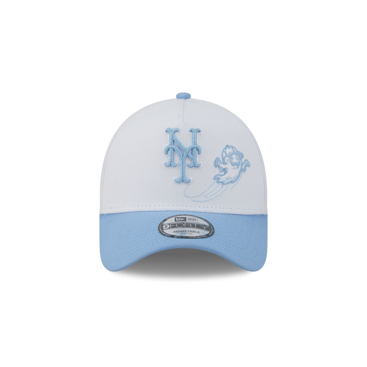 New York Mets Chrome Ghost 9FORTY A-Frame Snapback Hat