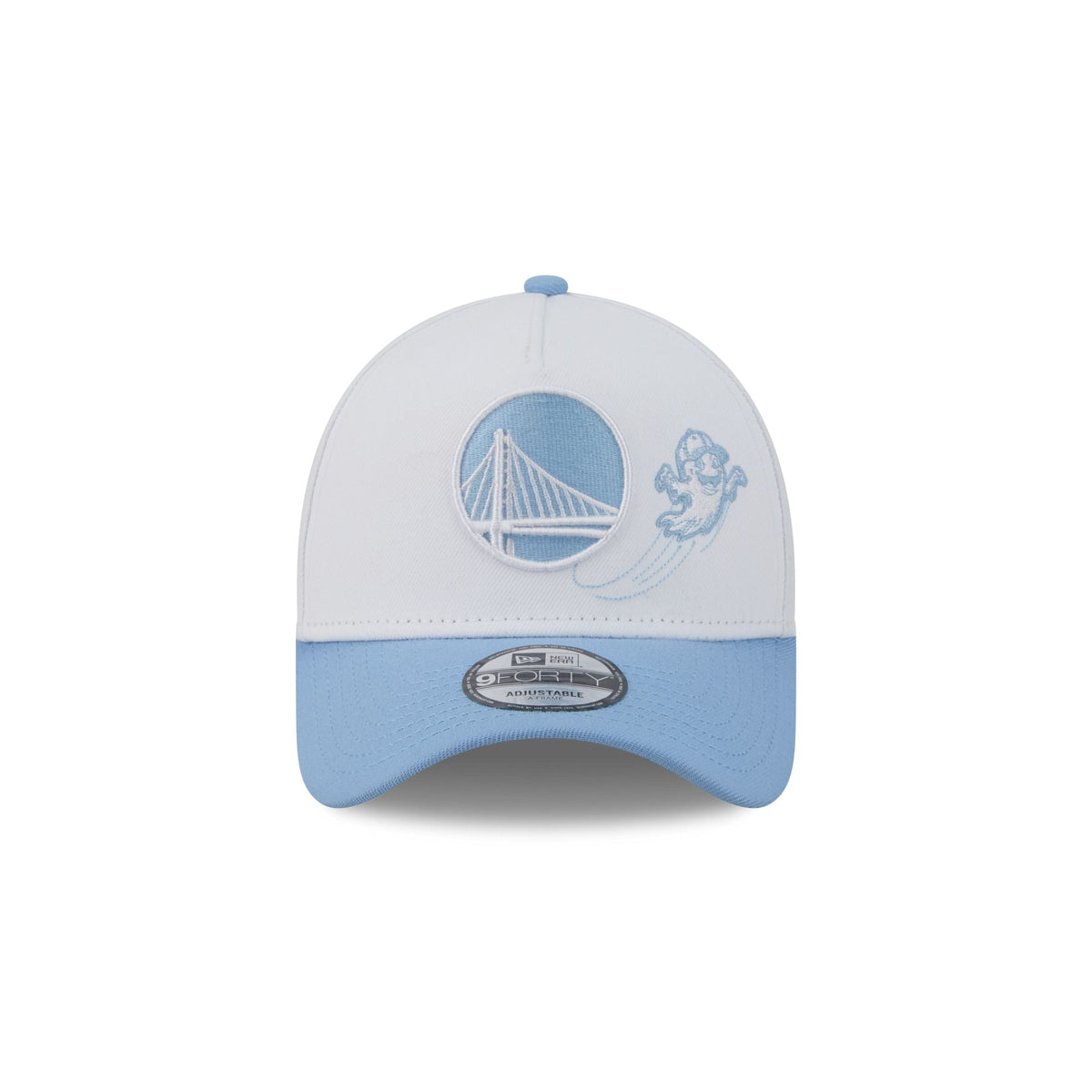 Golden State Warriors Chrome Ghost 9FORTY A-Frame Snapback Hat