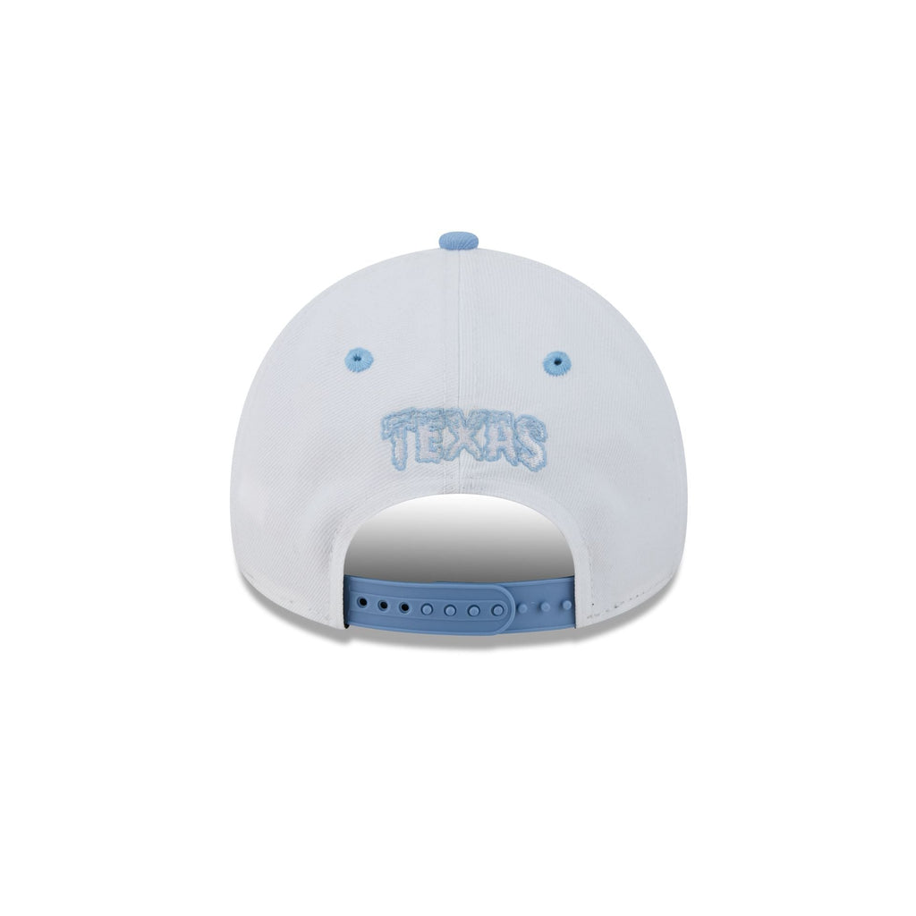 Texas Rangers Chrome Ghost 9FORTY A-Frame Snapback Hat