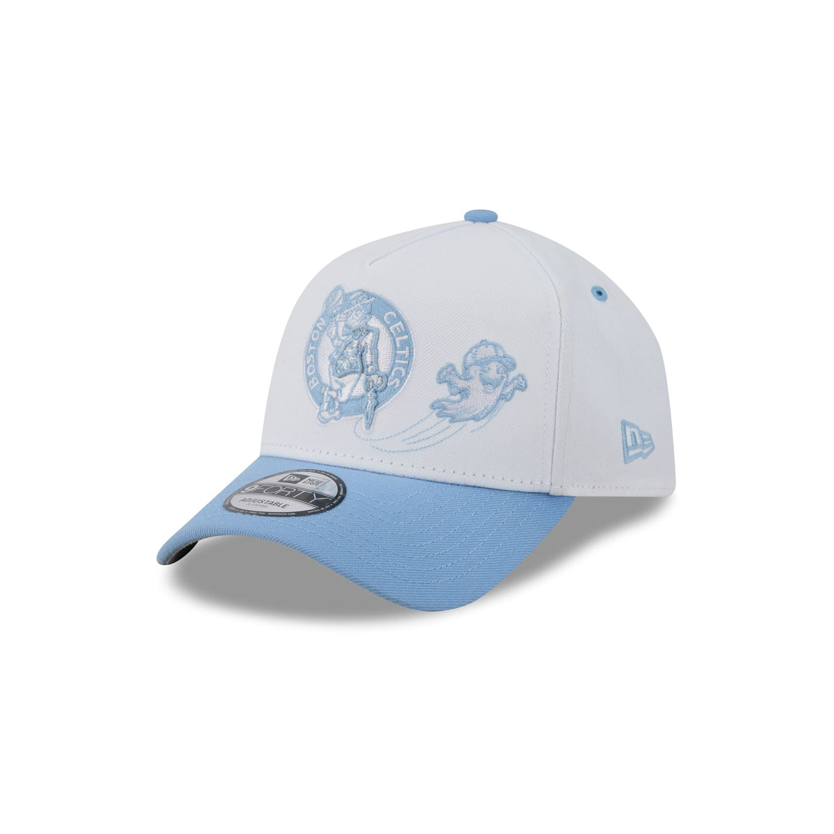 Boston Celtics Chrome Ghost 9FORTY A-Frame Snapback Hat
