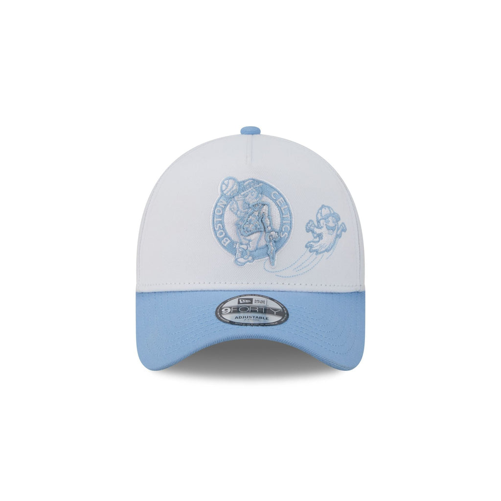 Boston Celtics Chrome Ghost 9FORTY A-Frame Snapback Hat