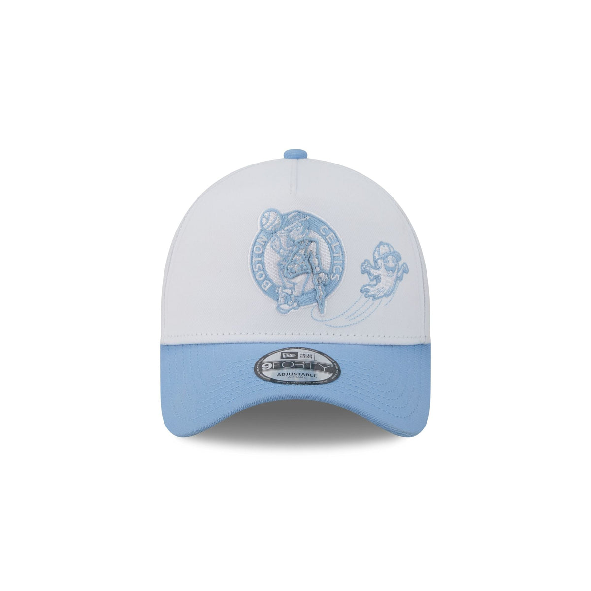 Boston Celtics Chrome Ghost 9FORTY A-Frame Snapback Hat
