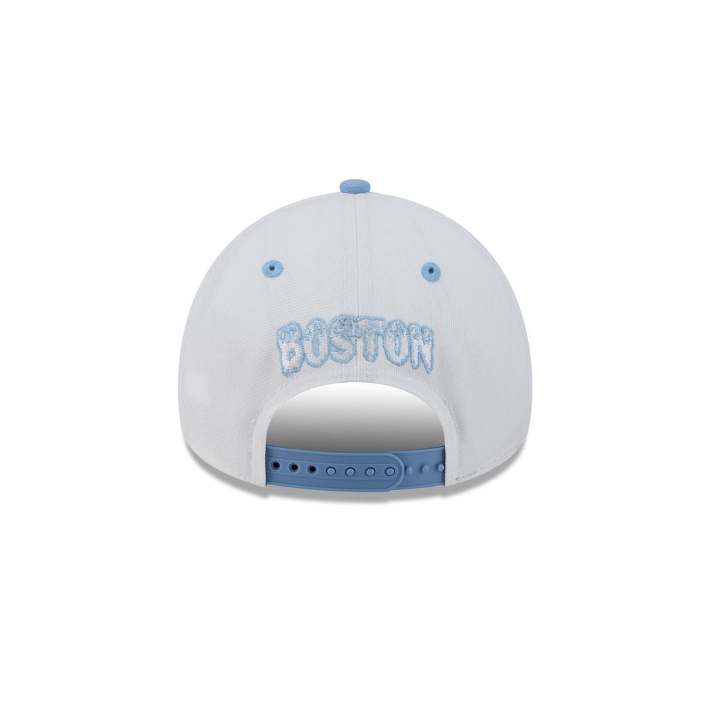 Boston Celtics Chrome Ghost 9FORTY A-Frame Snapback Hat