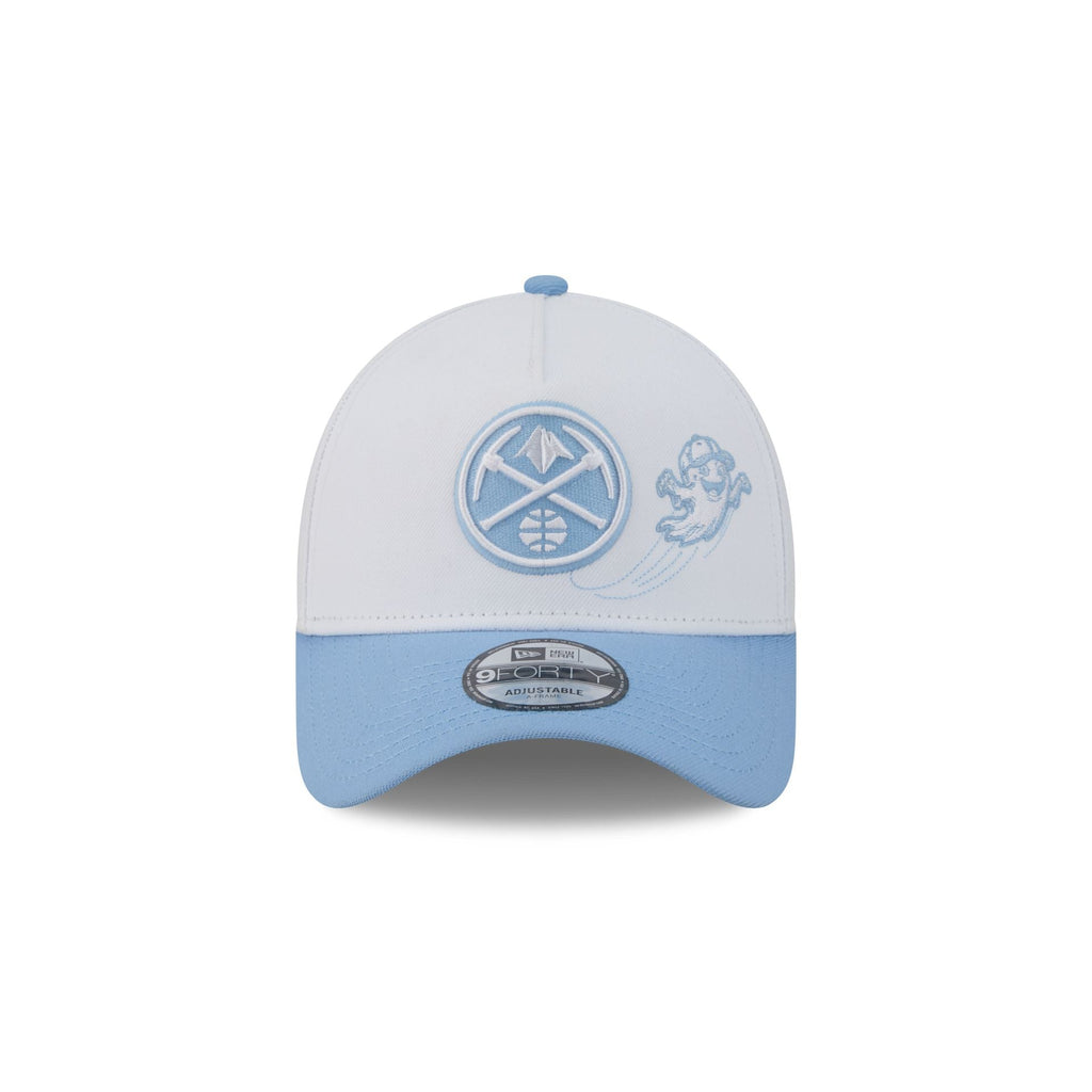 Denver Nuggets Chrome Ghost 9FORTY A-Frame Snapback Hat