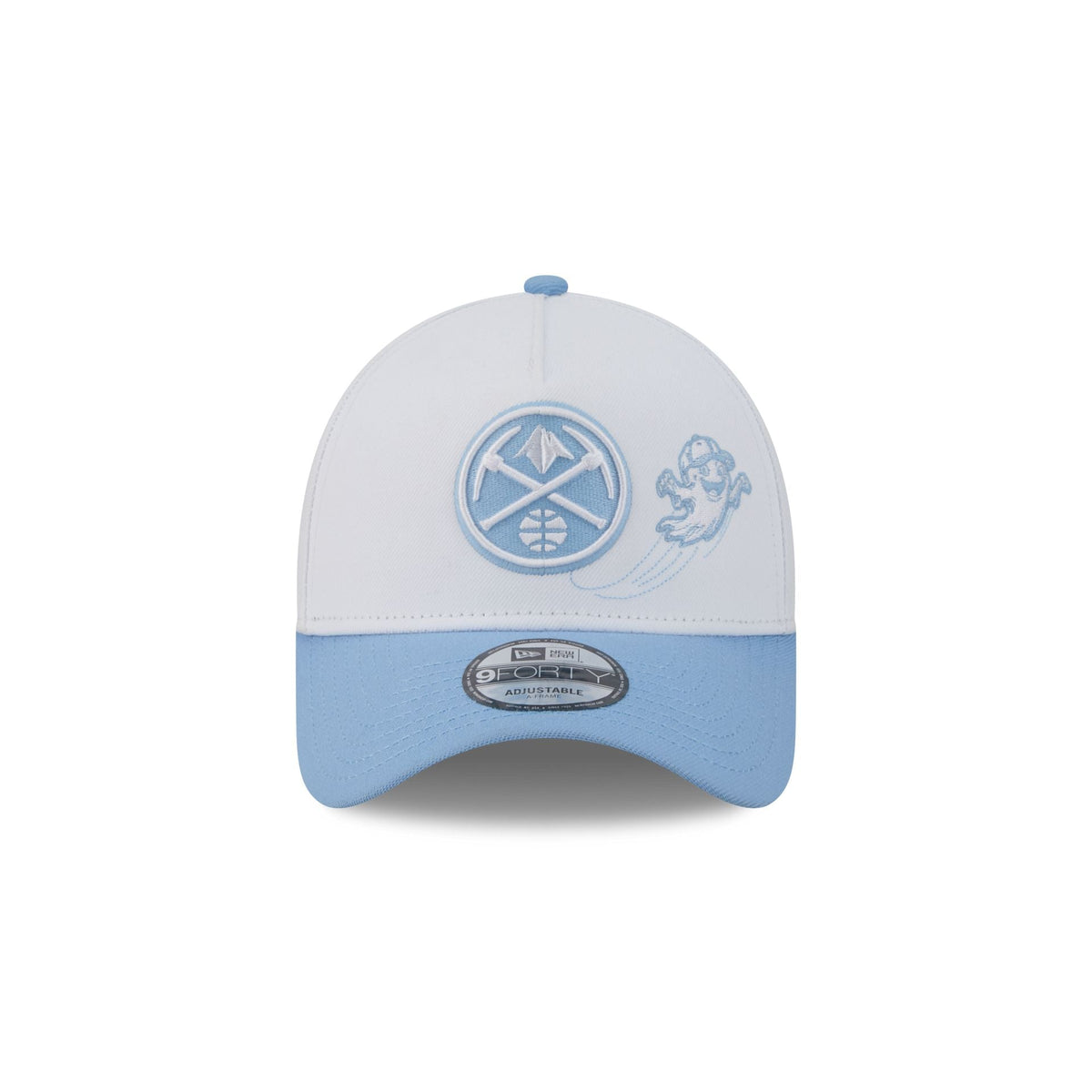 Denver Nuggets Chrome Ghost 9FORTY A-Frame Snapback Hat