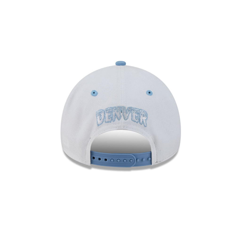 Denver Nuggets Chrome Ghost 9FORTY A-Frame Snapback Hat