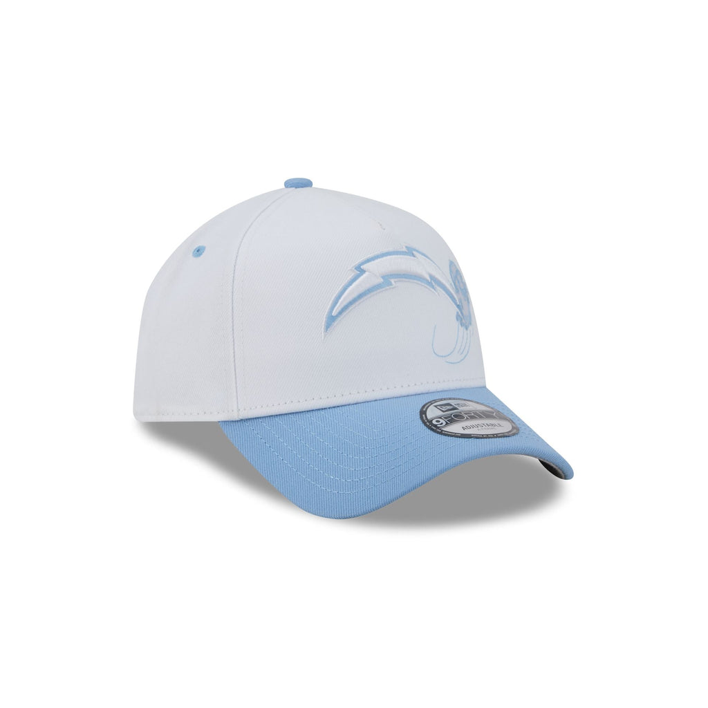 Los Angeles Chargers Chrome Ghost 9FORTY A-Frame Snapback Hat