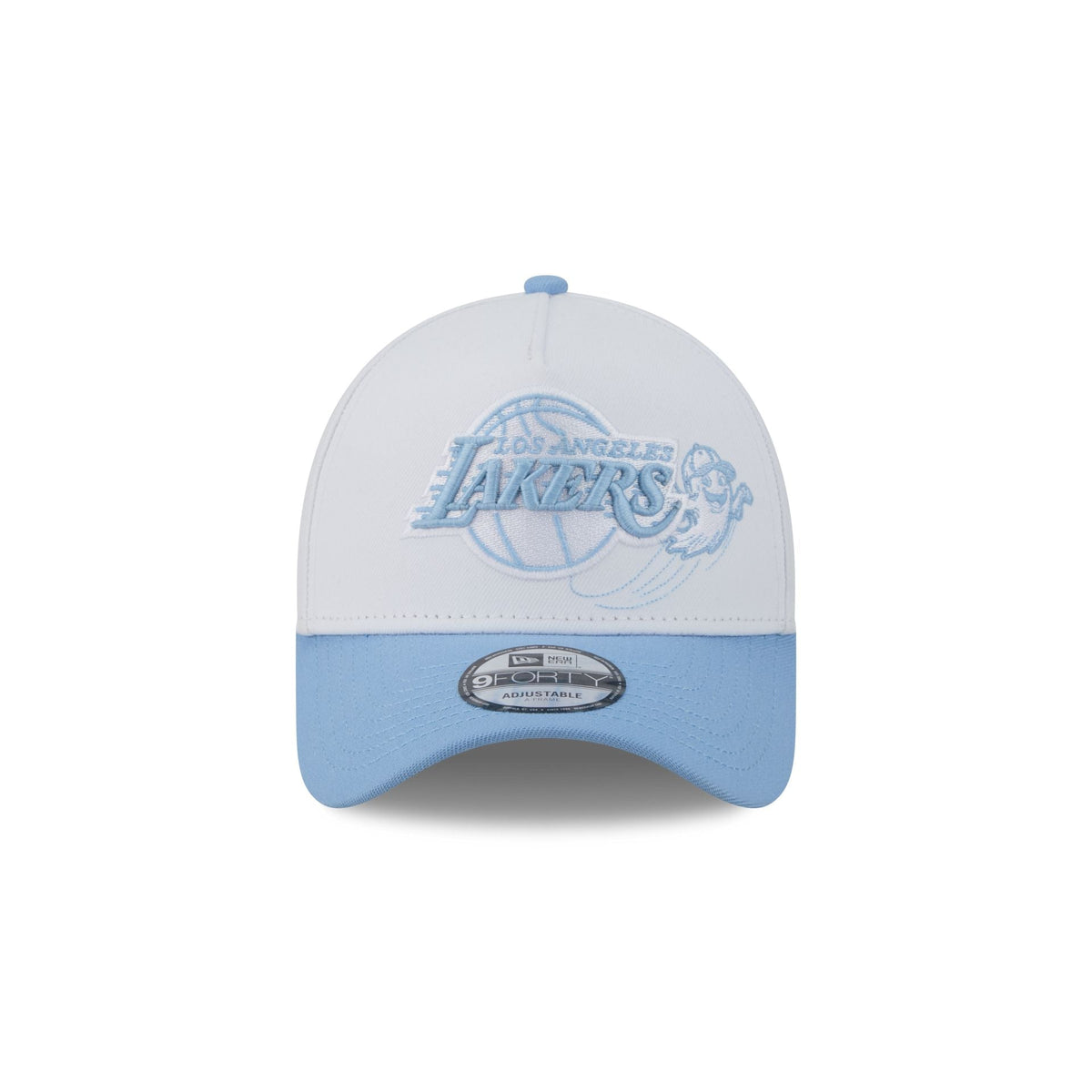 Los Angeles Lakers Chrome Ghost 9FORTY A-Frame Snapback Hat