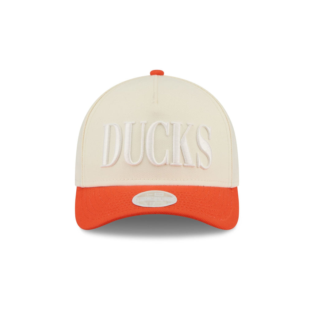 Anaheim Ducks Two Tone Chrome Women's 9FORTY M-Crown A-Frame Snapback Hat