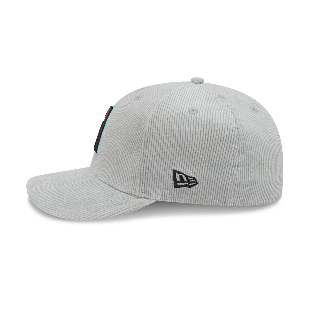 Arizona Diamondbacks Light Gray Corduroy 59FIFTY Fitted Hat
