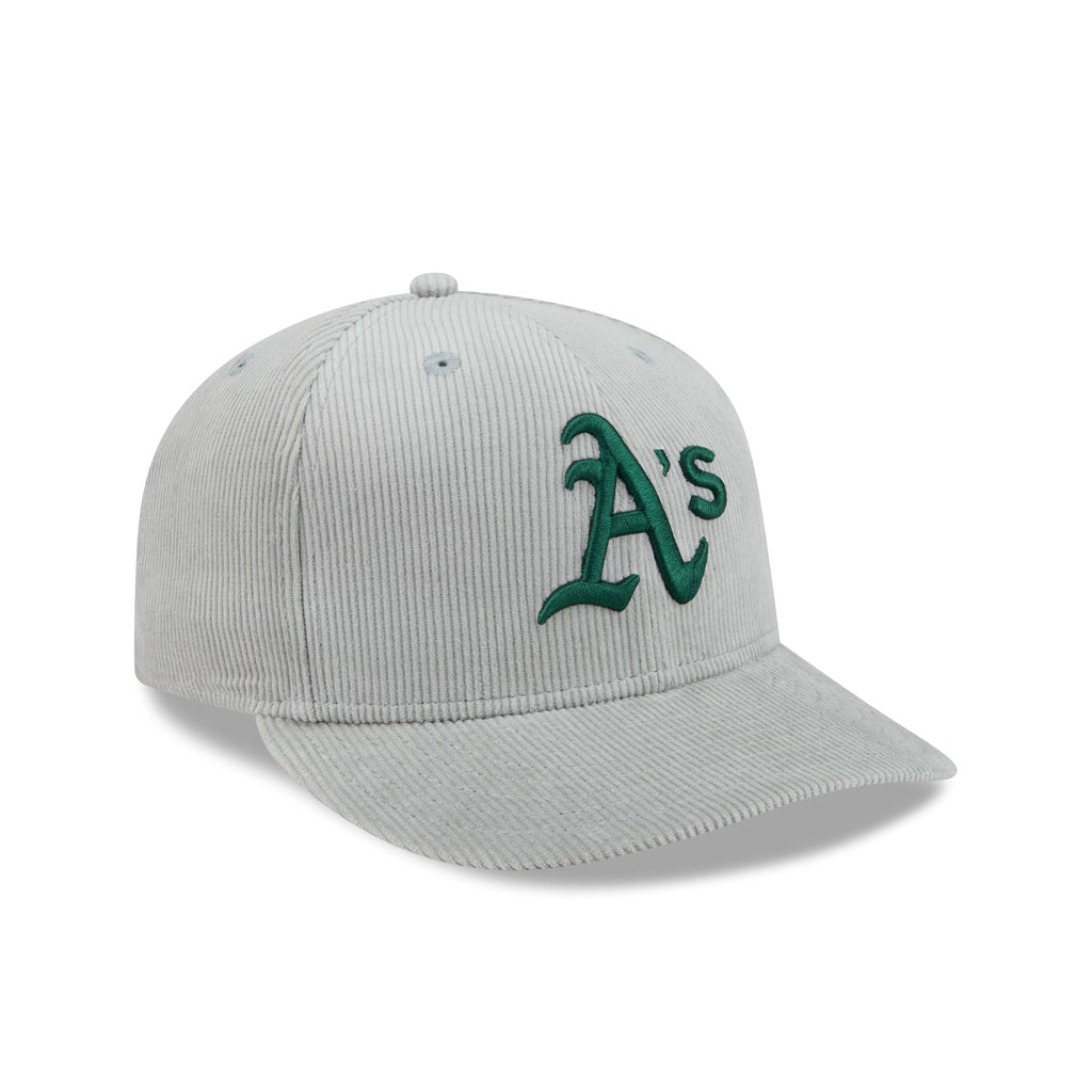 Athletics Light Gray Corduroy 59FIFTY Fitted Hat
