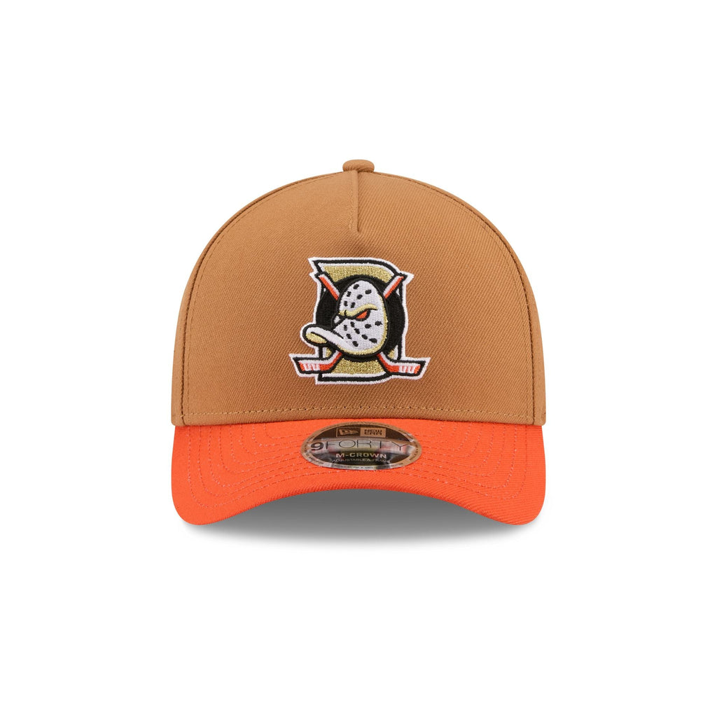 Anaheim Ducks Deceptor Bronze 9FORTY M-Crown A-Frame Snapback Hat