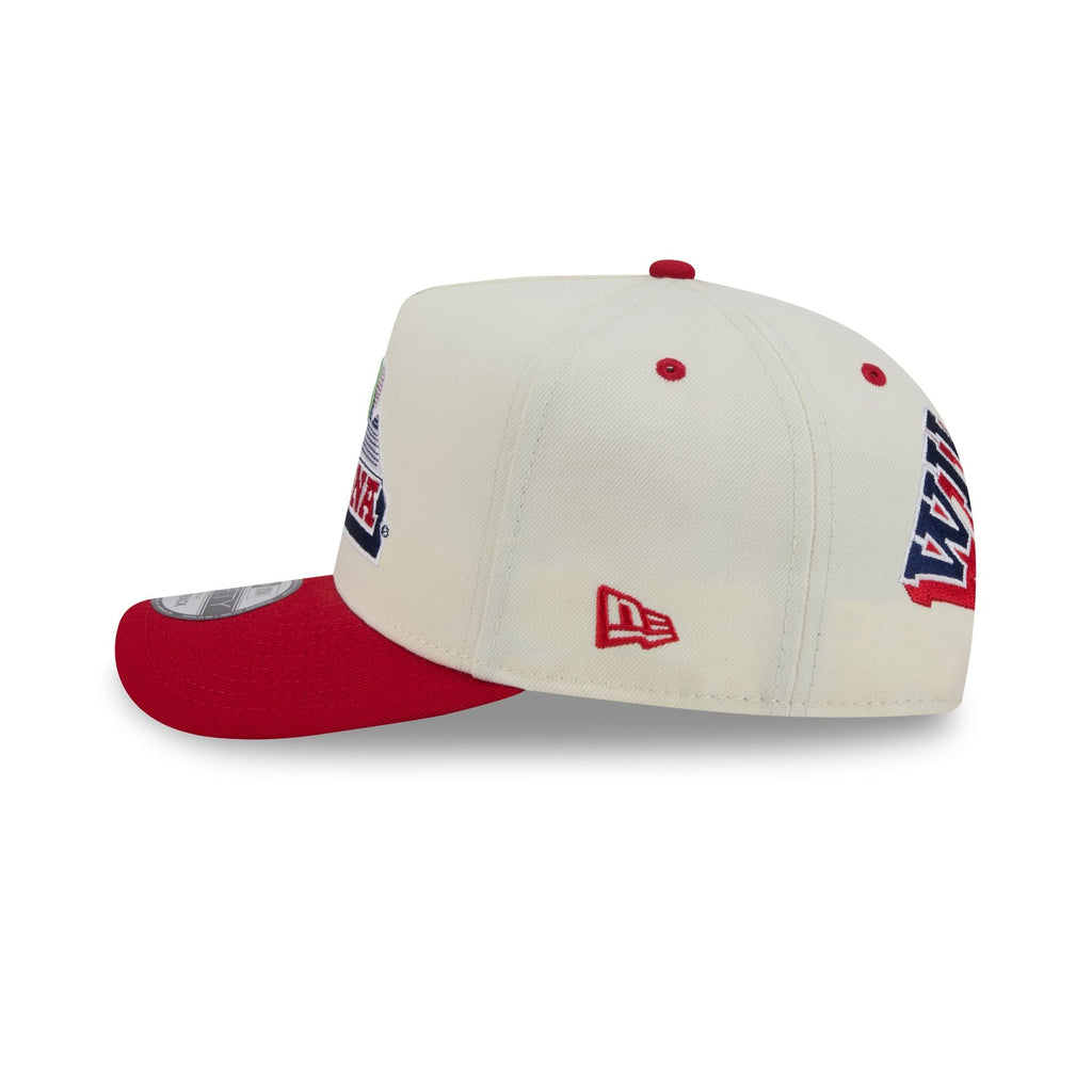 Arizona Wildcats Statement Back Chrome White 9FIFTY A-Frame Snapback Hat