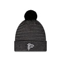 Atlanta Falcons 2026 Sideline Cold Weather Black Pom Knit Hat