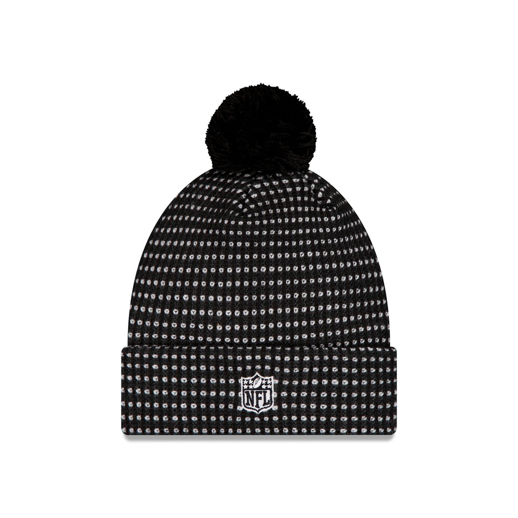 Los Angeles Rams 2026 Sideline Cold Weather Black Pom Knit Hat