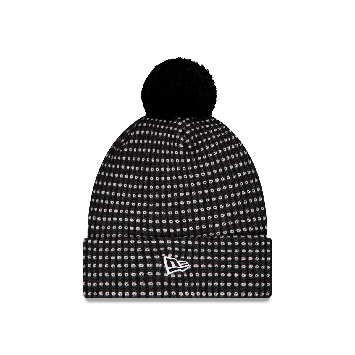 New Orleans Saints 2026 Sideline Cold Weather Black Pom Knit Hat
