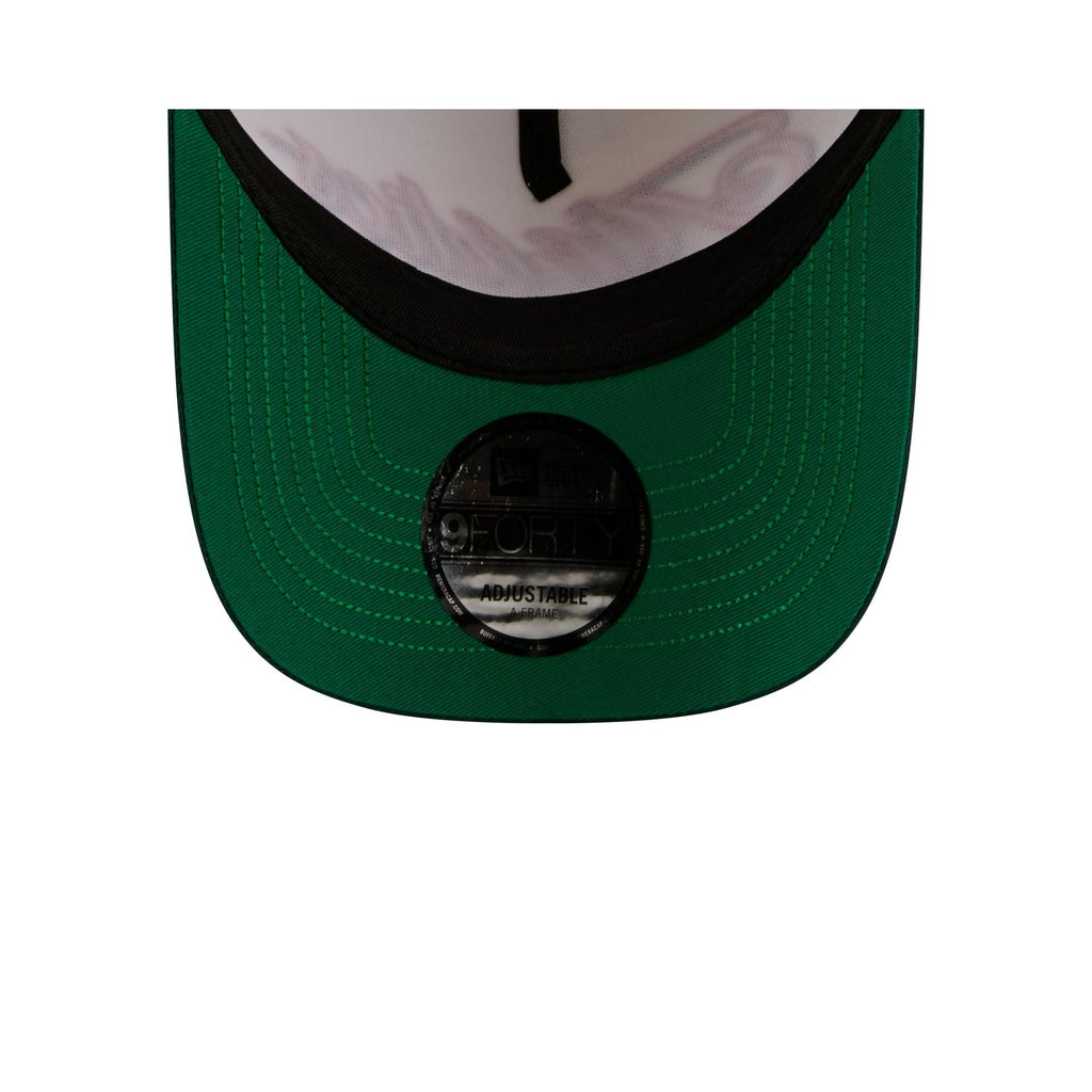 Athletics Cinco de Mayo Chrome White 9FORTY A-Frame Snapback Hat
