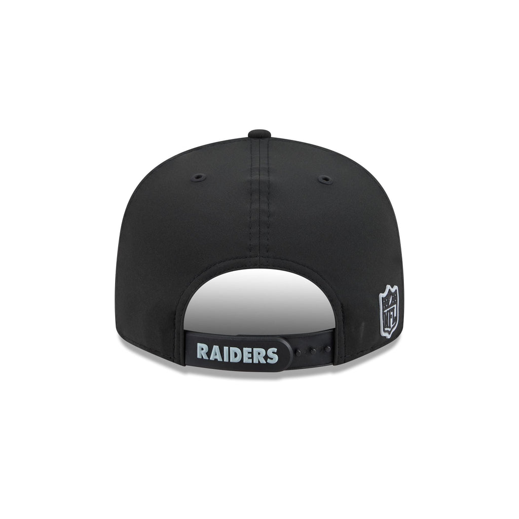 Las Vegas Raiders 2026 Sideline Split Panel 9FIFTY Snapback Hat