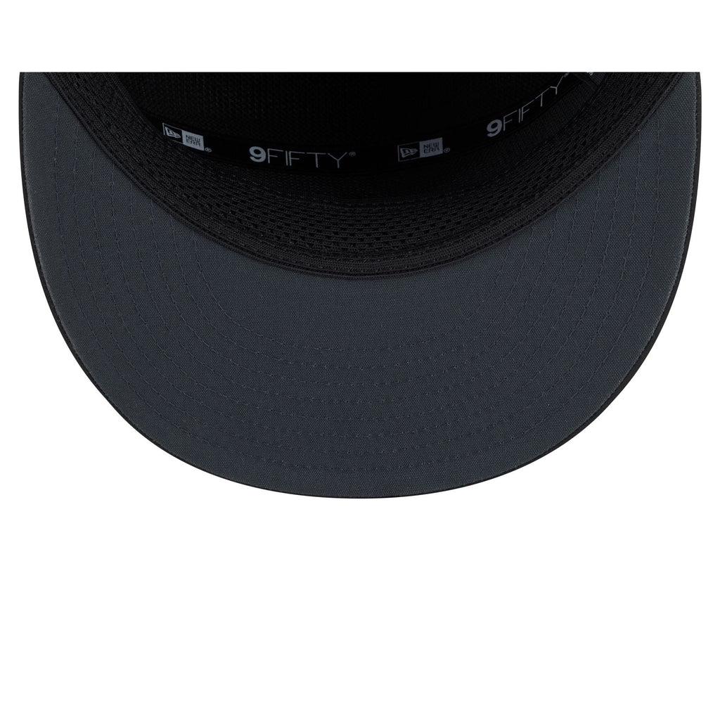 Las Vegas Raiders 2026 Sideline Split Panel 9FIFTY Snapback Hat