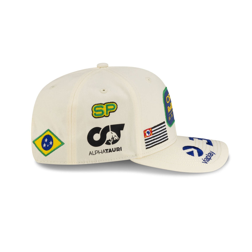 2026 Brazil Race Special Oracle Red Bull Racing Max Verstappen 9SEVENTY Stretch-Snap Hat