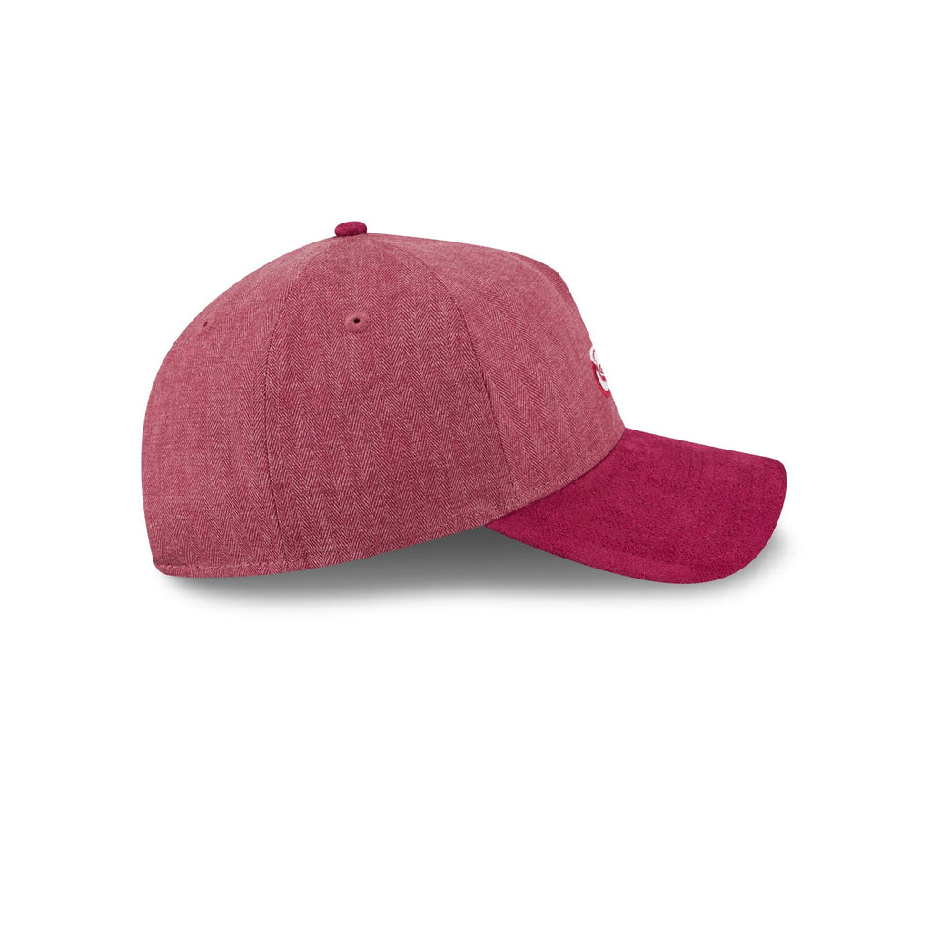 Alabama Crimson Tide Herringbone Team Colors 9TWENTY A-Frame Adjustable Hat