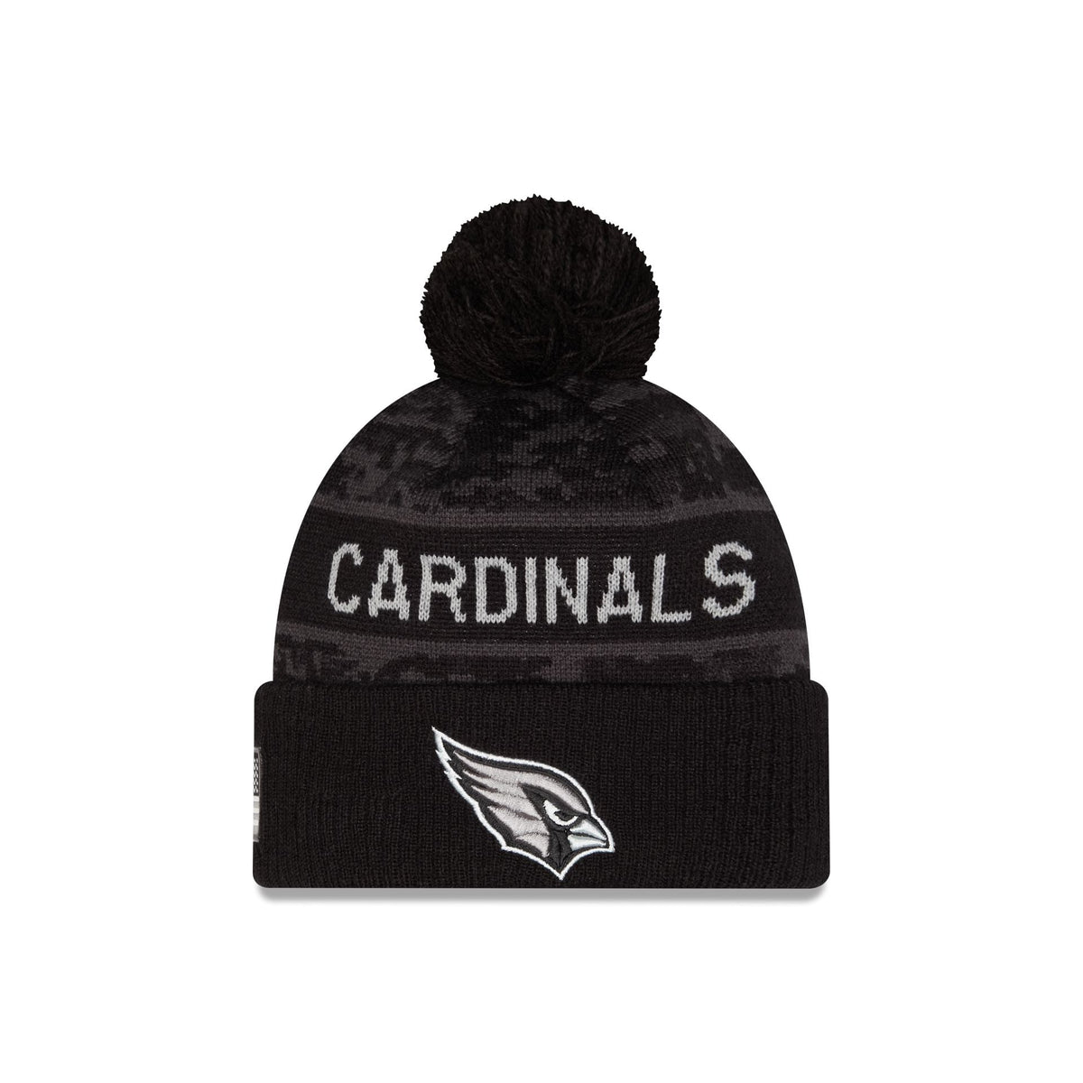 Arizona Cardinals 2026 Salute to Service Pom Knit Hat