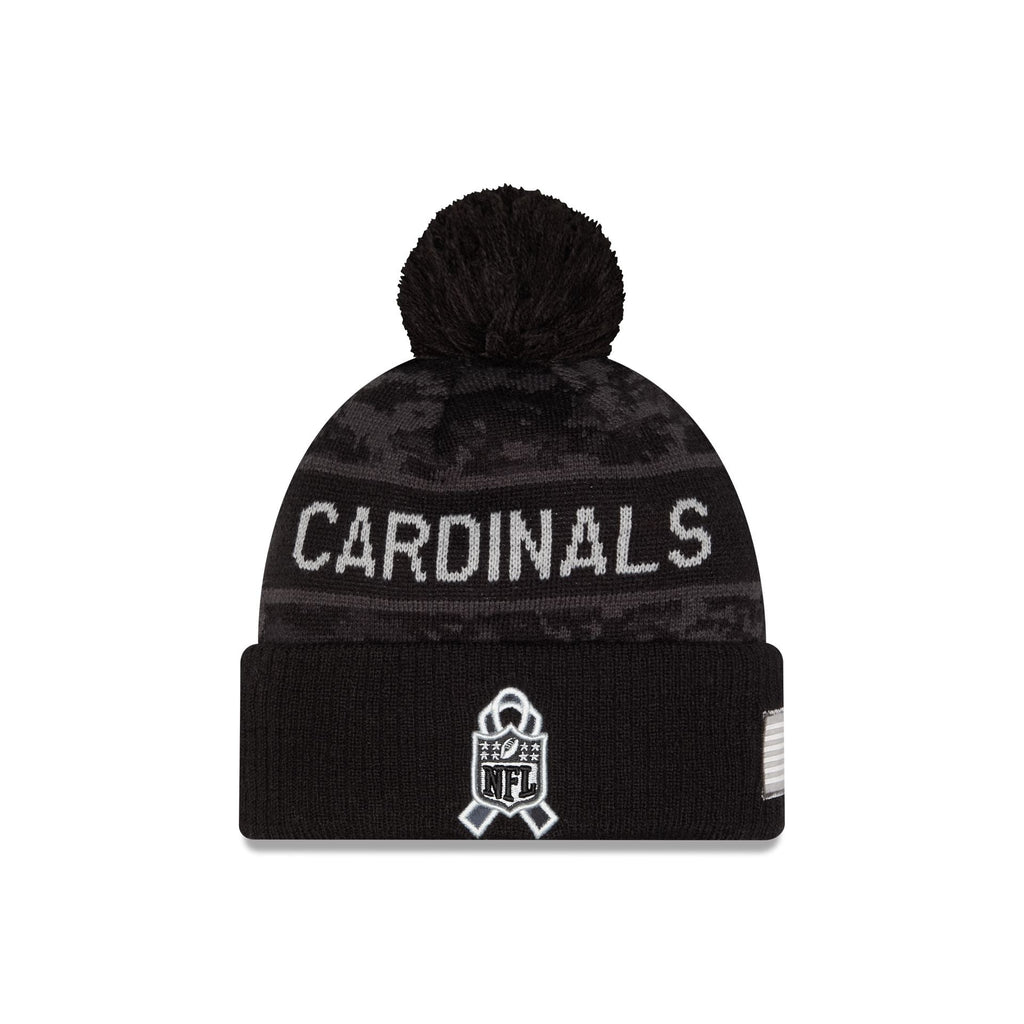 Arizona Cardinals 2026 Salute to Service Pom Knit Hat