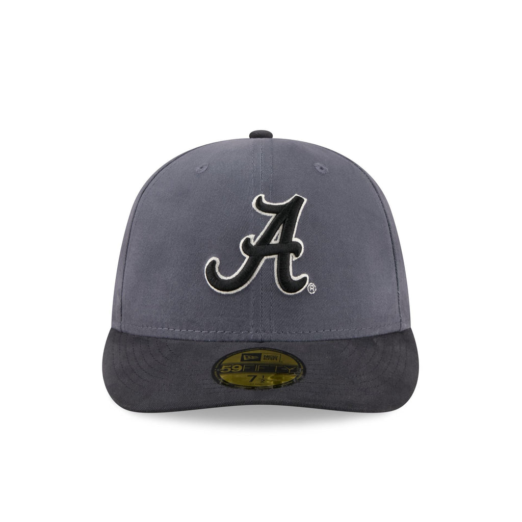 Alabama Crimson Tide Graphite Twill 59FIFTY Fitted Hat
