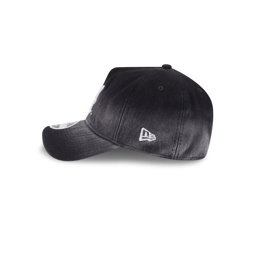 Alabama Crimson Tide Washed Black Denim 9FORTY A-Frame Unstructured Snapback Hat