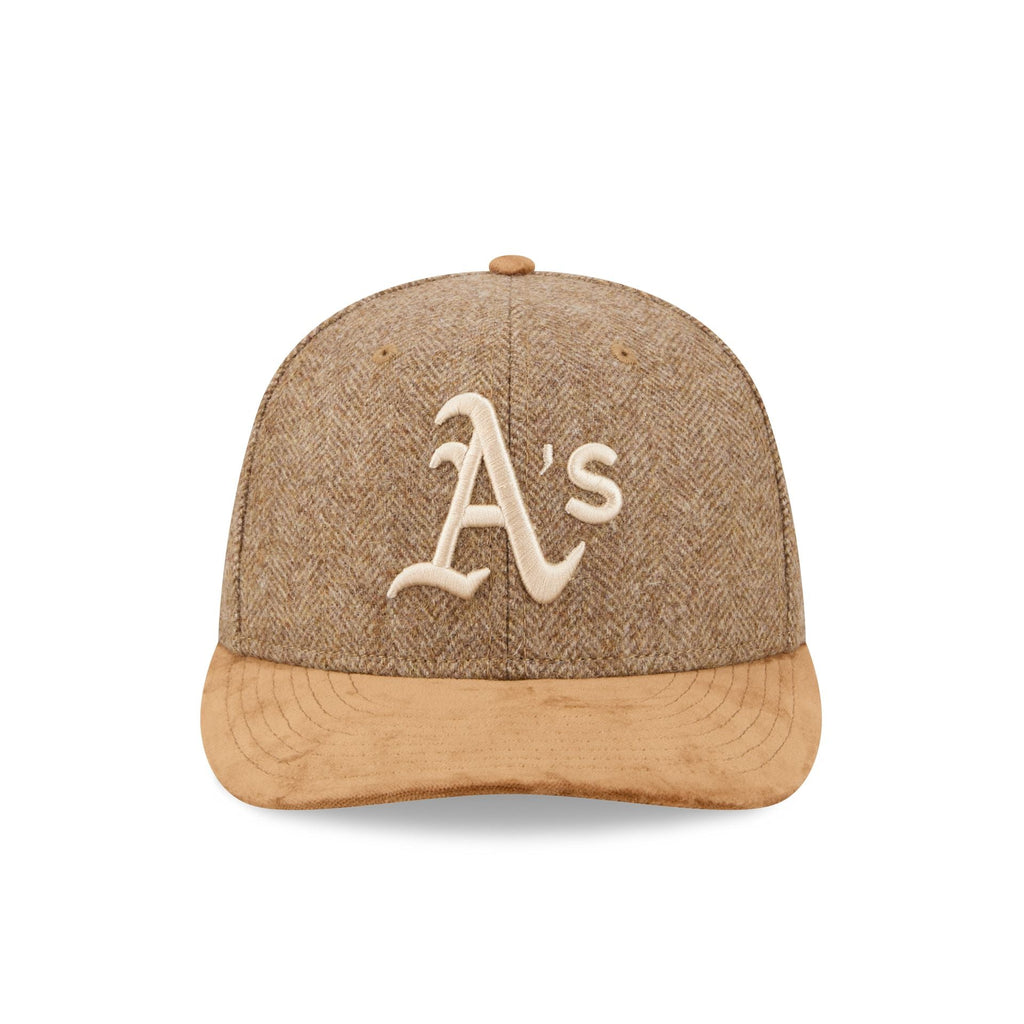 Athletics Moon Brisbane Moss Brown Visor 59FIFTY Fitted Hat