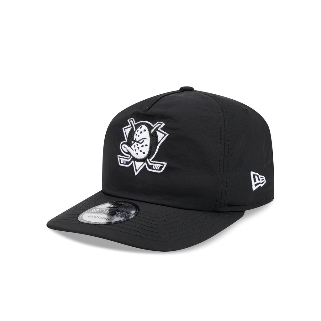 Anaheim Ducks Nylon Black 19TWENTY Adjustable Hat