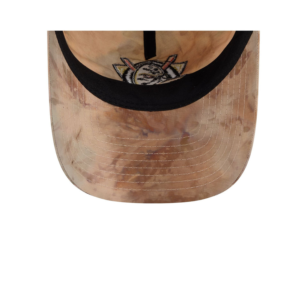 Anaheim Ducks Washed Nylon Brown 9TWENTY A-Frame Adjustable Hat