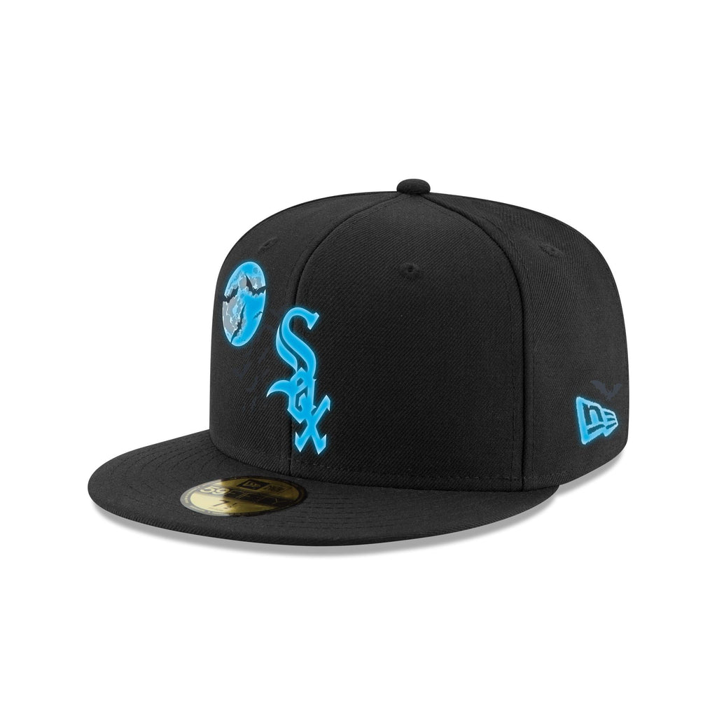 Chicago White Sox Glow-in-the-Dark Bats 59FIFTY Fitted Hat