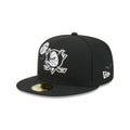 Anaheim Ducks Glow-in-the-Dark Bats 59FIFTY Fitted Hat