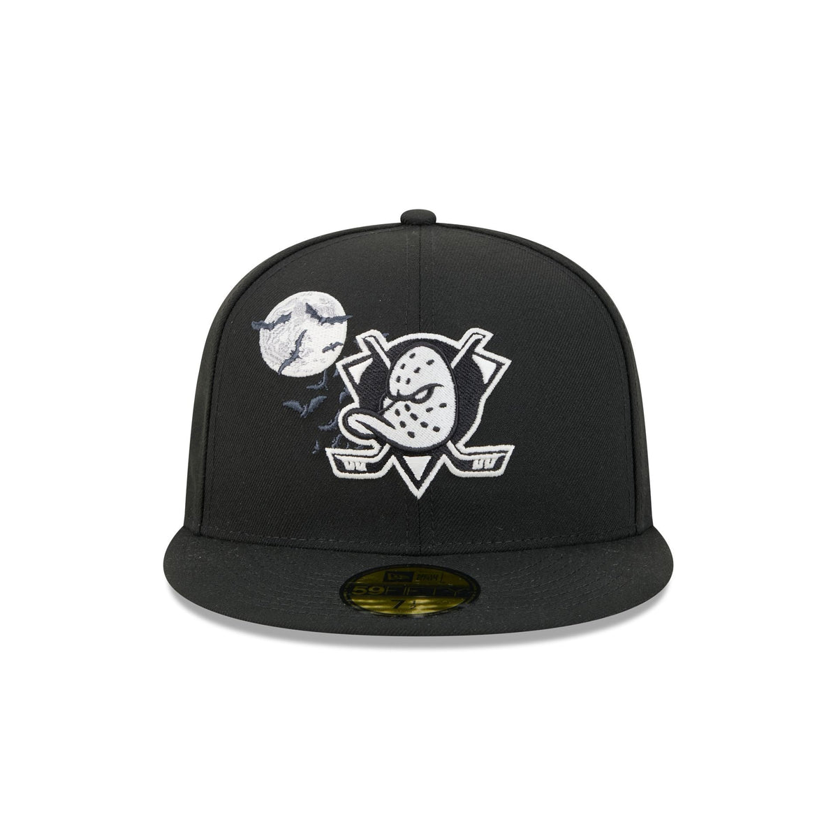 Anaheim Ducks Glow-in-the-Dark Bats 59FIFTY Fitted Hat