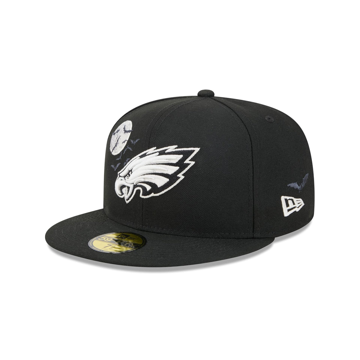Philadelphia Eagles Glow-in-the-Dark Bats 59FIFTY Fitted Hat