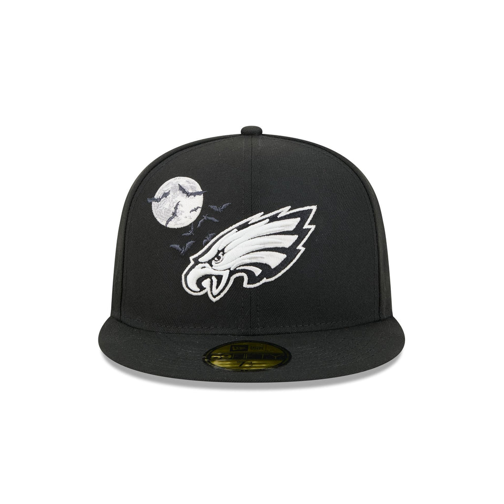 Philadelphia Eagles Glow-in-the-Dark Bats 59FIFTY Fitted Hat