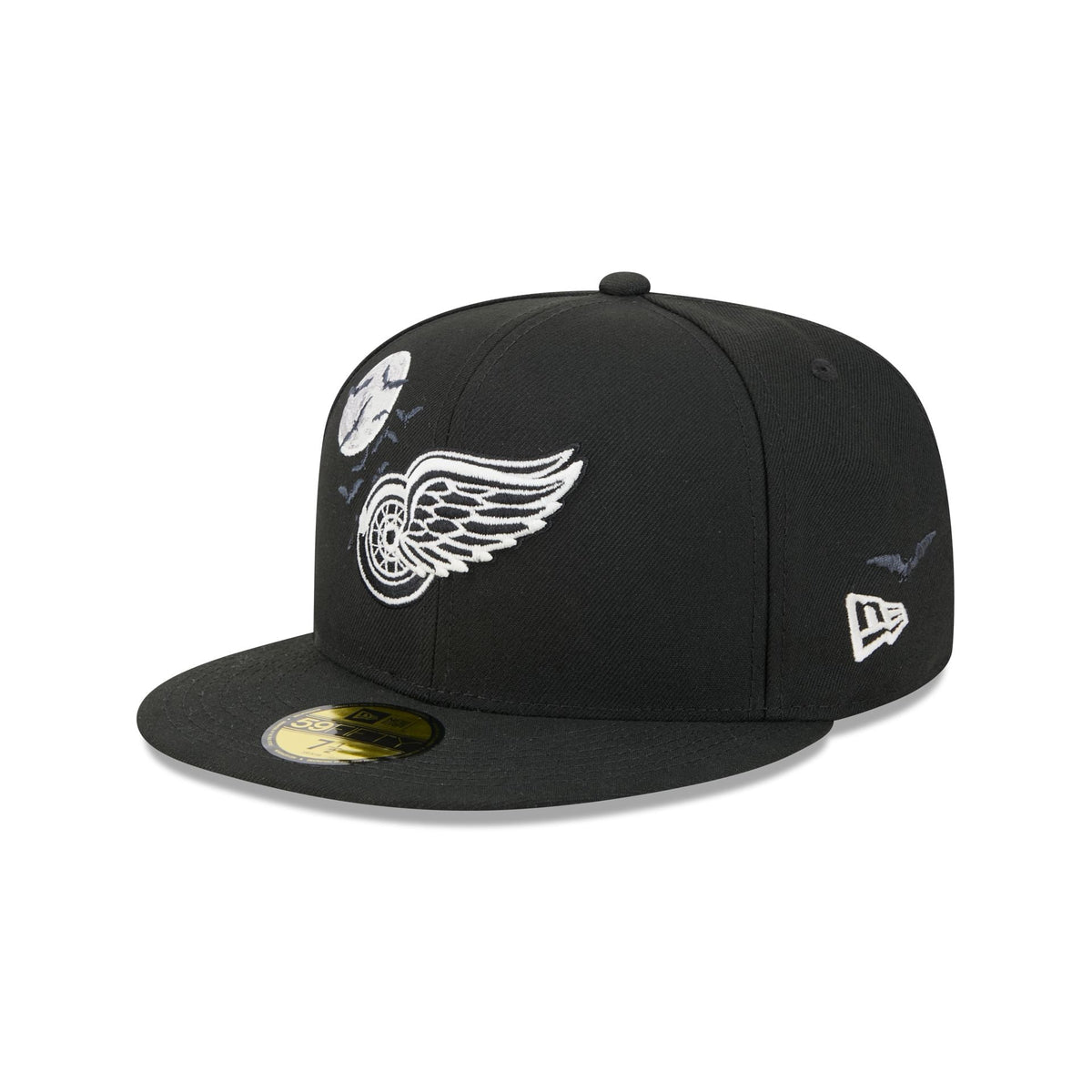 Detroit Red Wings Glow-in-the-Dark Bats 59FIFTY Fitted Hat