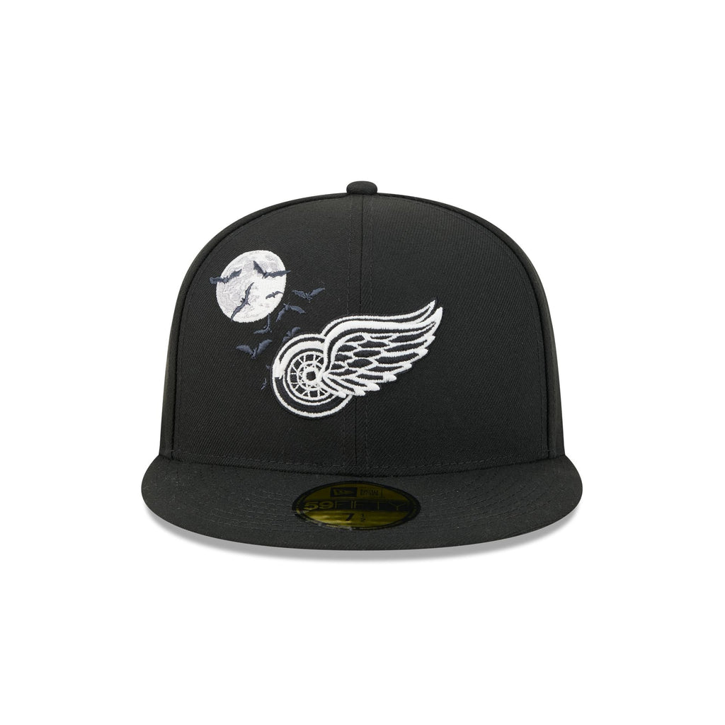 Detroit Red Wings Glow-in-the-Dark Bats 59FIFTY Fitted Hat