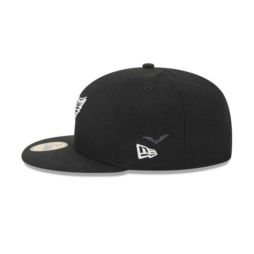 Detroit Red Wings Glow-in-the-Dark Bats 59FIFTY Fitted Hat