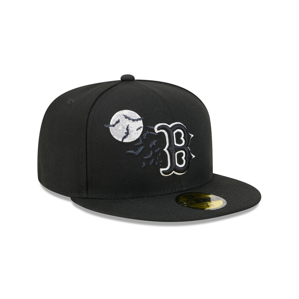 Boston Red Sox Glow-in-the-Dark Bats 59FIFTY Fitted Hat