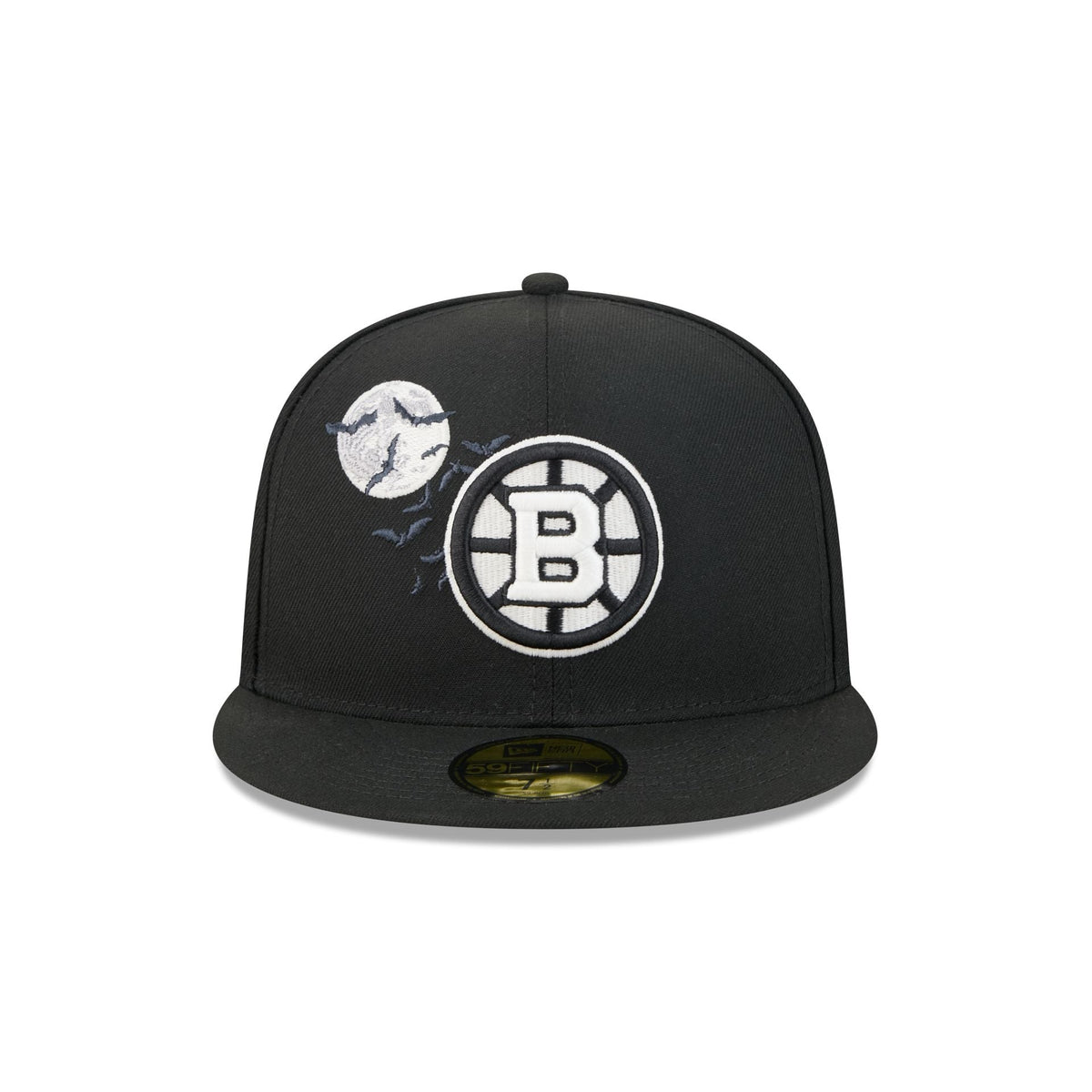 Boston Bruins Glow-in-the-Dark Bats 59FIFTY Fitted Hat