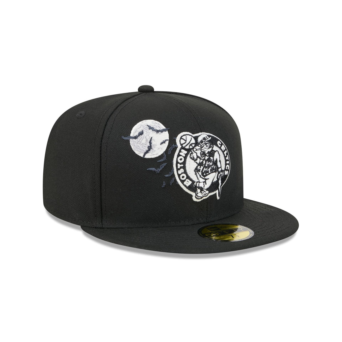 Boston Celtics Glow-in-the-Dark Bats 59FIFTY Fitted Hat