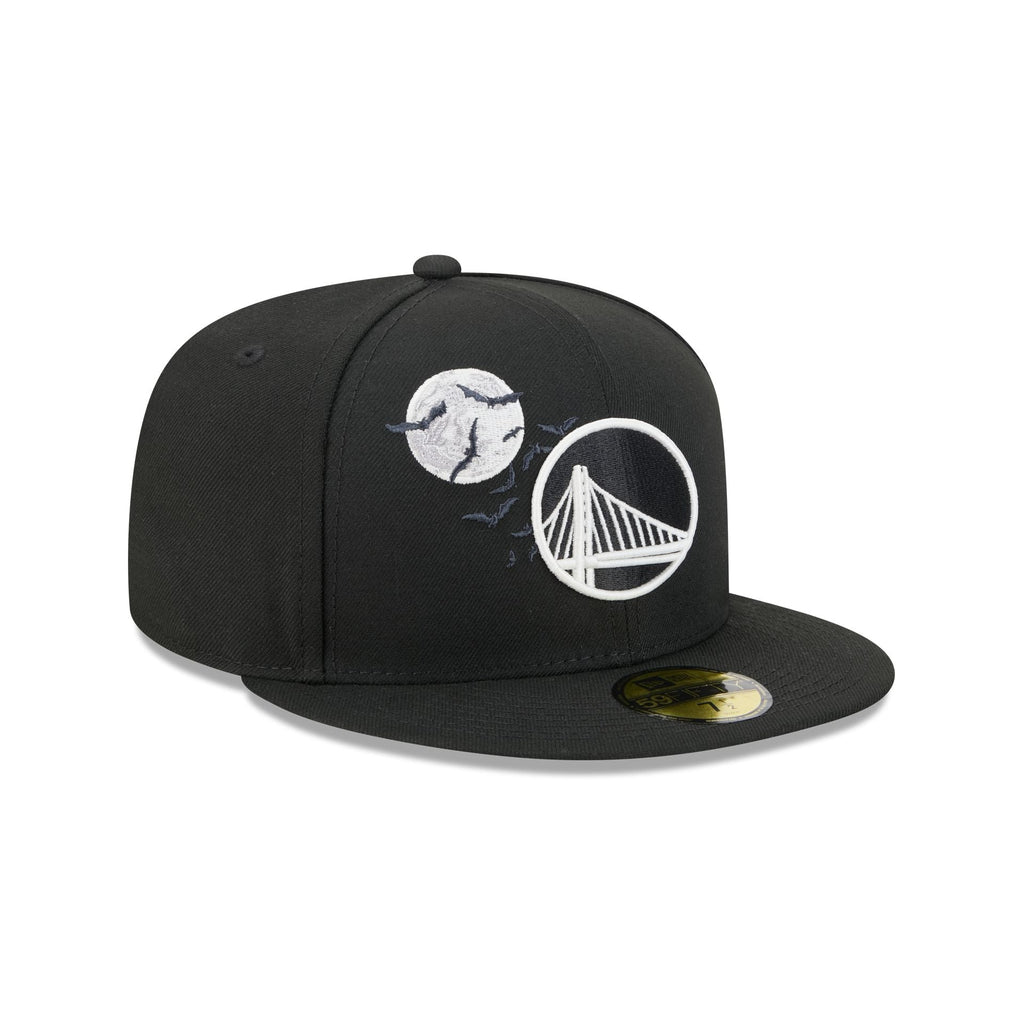 Golden State Warriors Glow-in-the-Dark Bats 59FIFTY Fitted Hat